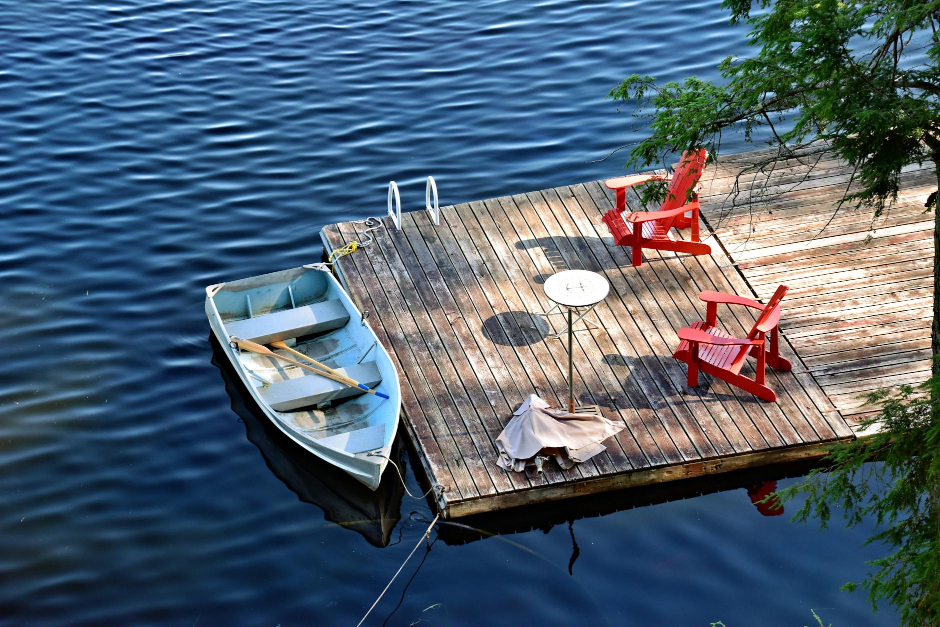 Privater Badesteg am Wolfgangsee